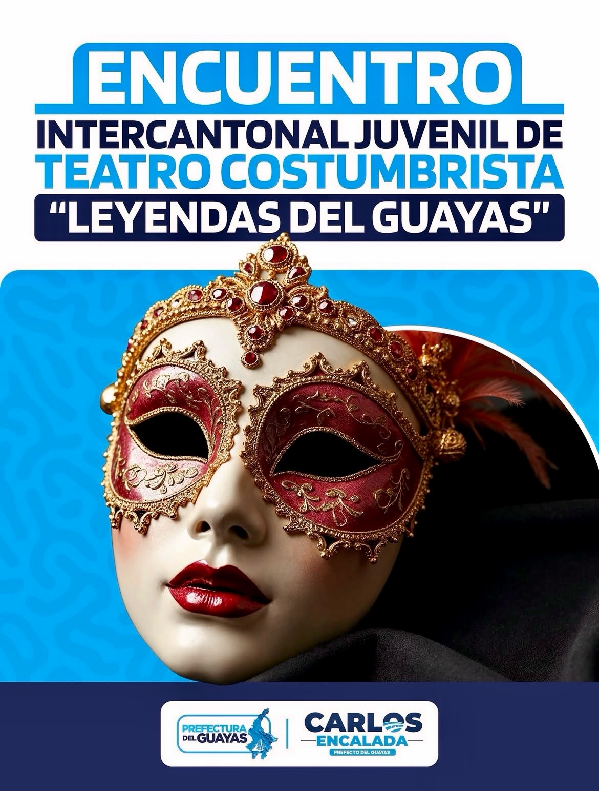 Prefectura del Guayas abre inscripciones para Encuentro Juvenil de Teatro en Progreso